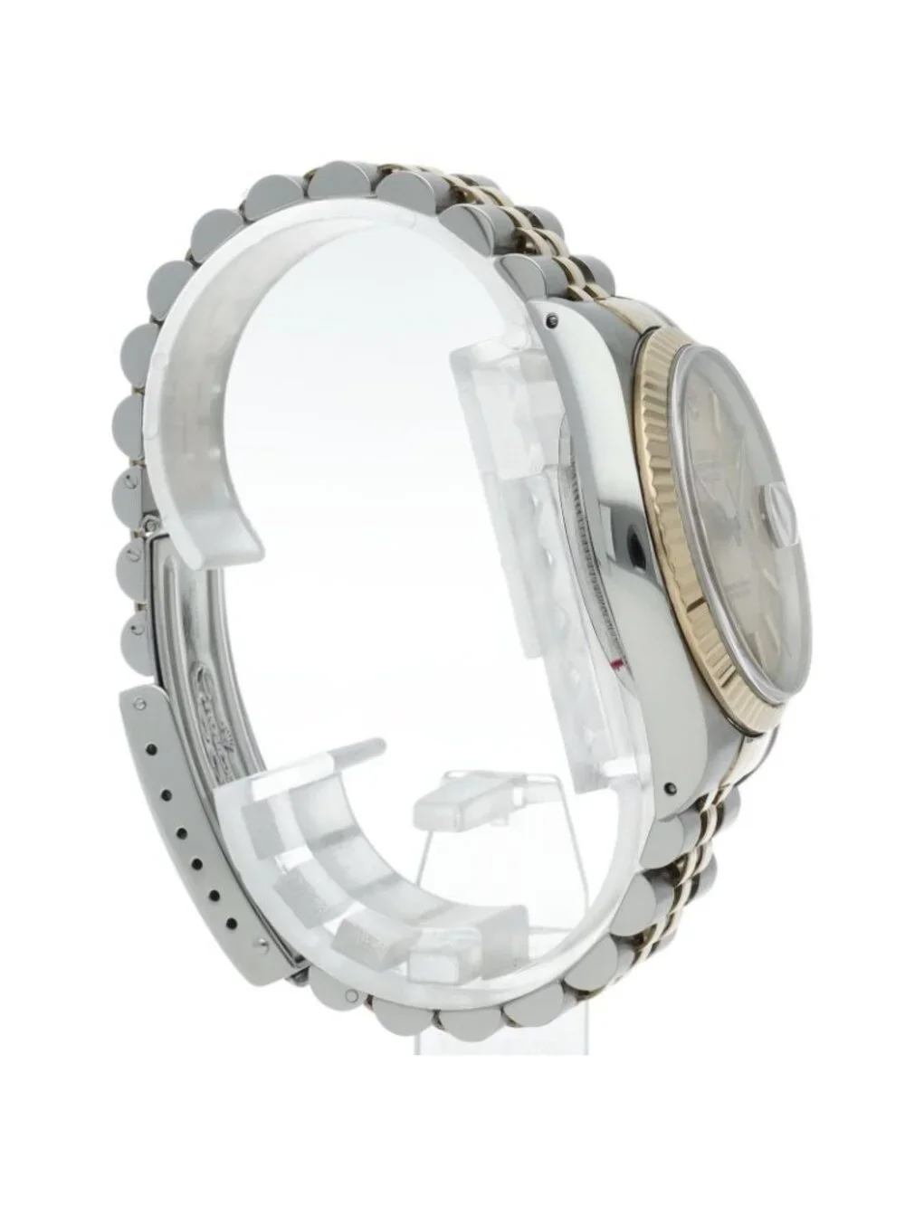 Rolex Datejust Watch Box Repair Book 18k Yellow Gold SS Champagne